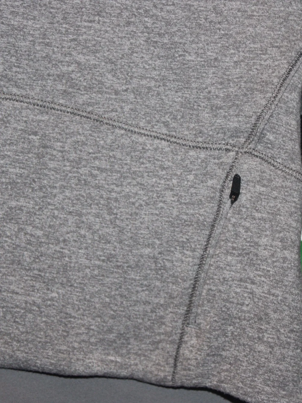 Lululemon Hill and Valley Mock Neck Pullover - Heathered Slate Gray - Size 6